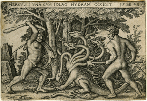 Mito de CANCER: Heracles y Yolao contra la Hidra y el Carcino